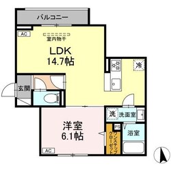 グラナーデ貫井の物件間取画像